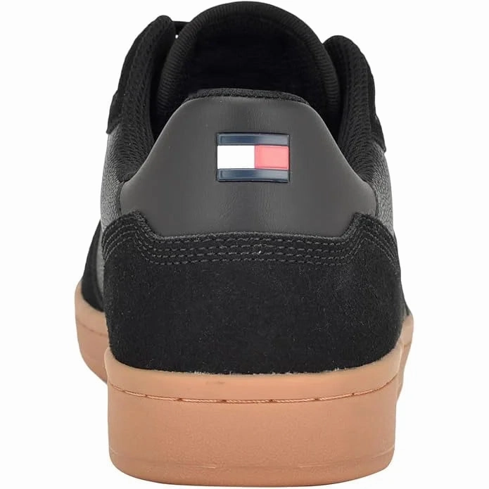 Tommy Hilfiger Loven Sneakers Men - BLK Flat Wide Toe Shoes
