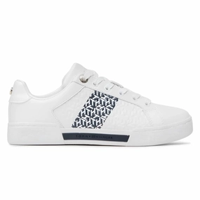 Tommy Hilfiger Monogram Elevated Women - WHTNVY Best Way To Clean Canvas Sneakers