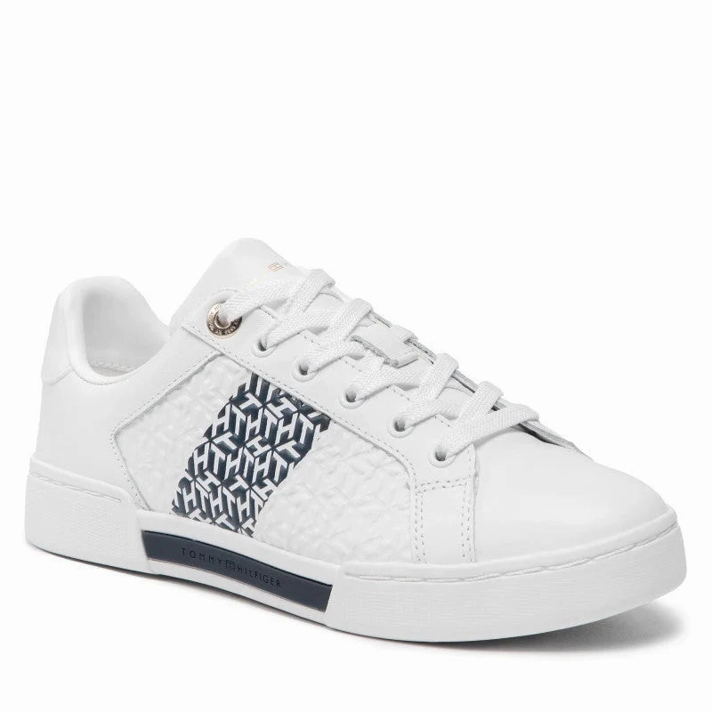 Sneakers Barefoot Tommy Hilfiger Monogram Elevated Women - WHTNVY