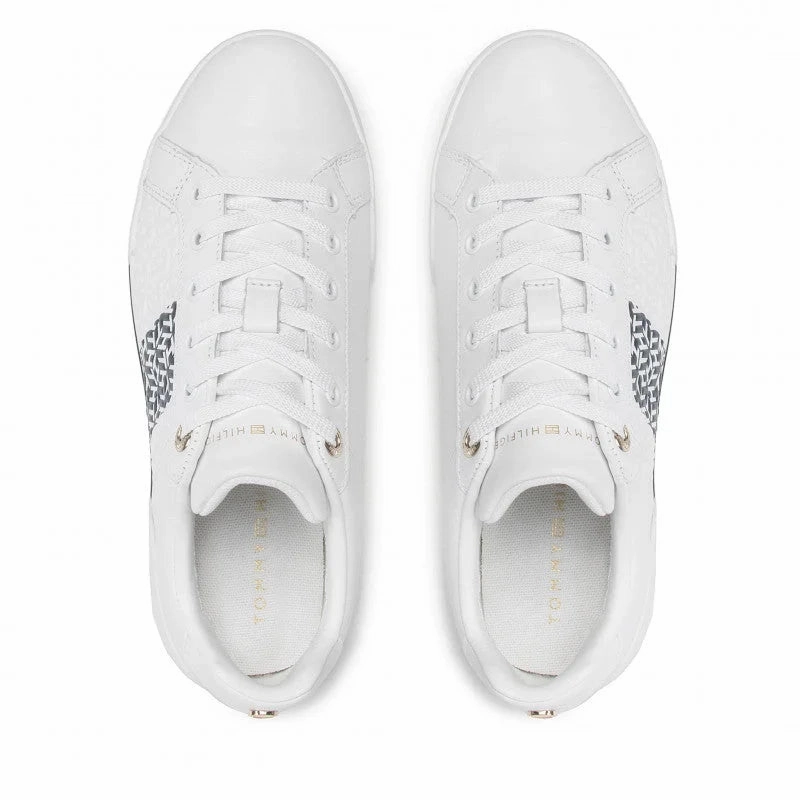 B Boy Sneakers Tommy Hilfiger Monogram Elevated Women - WHTNVY