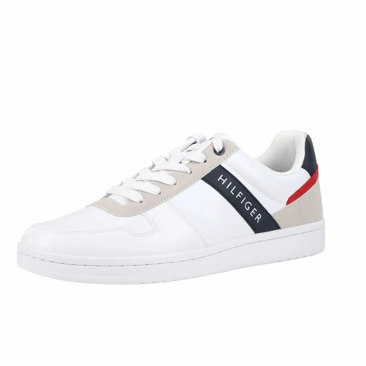 Tommy Hilfiger Tmledric Men Sneakers - WHT Casual Canvas Slip On Shoes