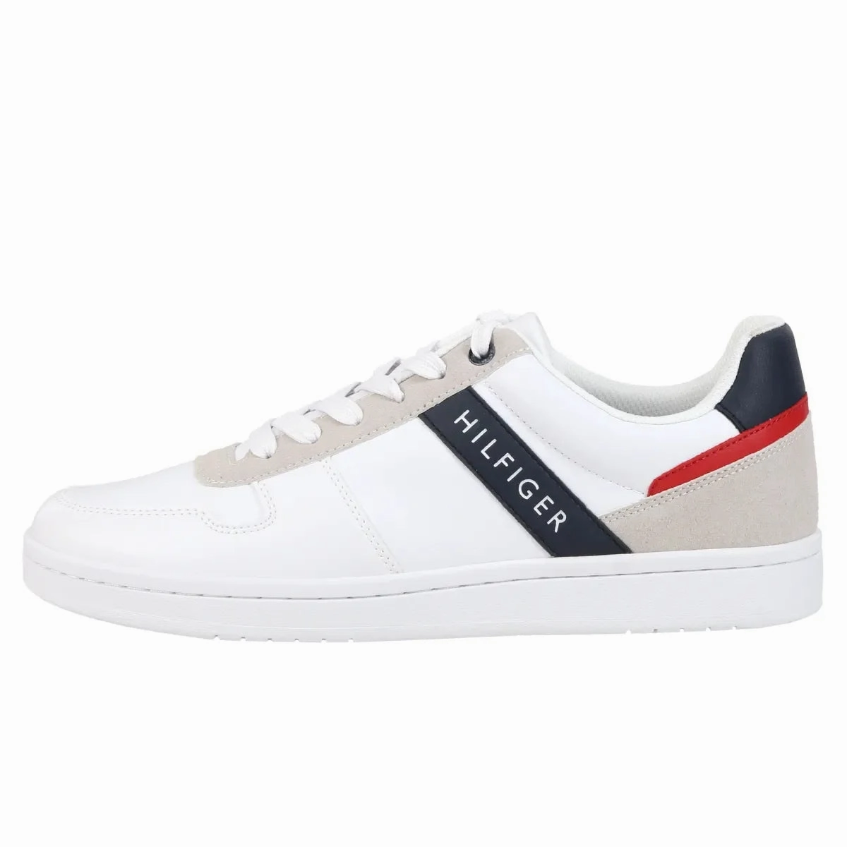Tommy Hilfiger Tmledric Men Sneakers - WHT Best Casual Dress Walking Shoes