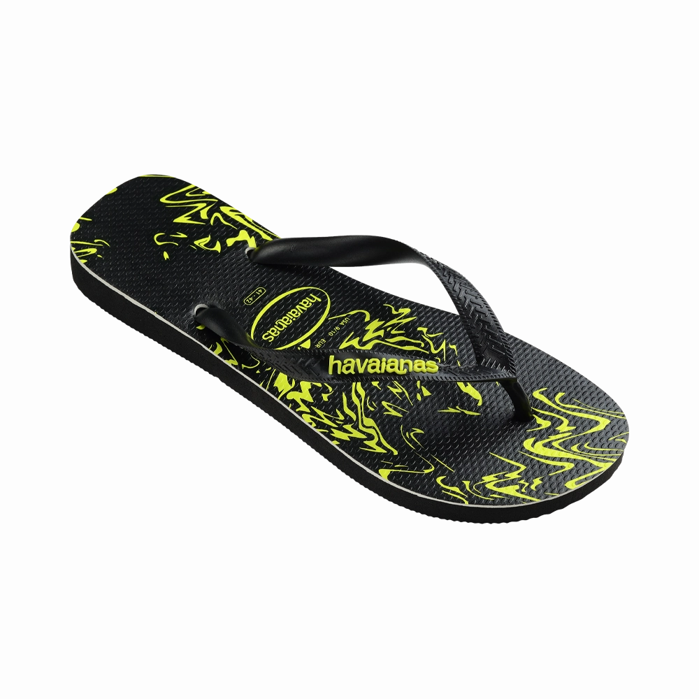 Stretchy Flip Flops Top Marble Lines Flip Flops