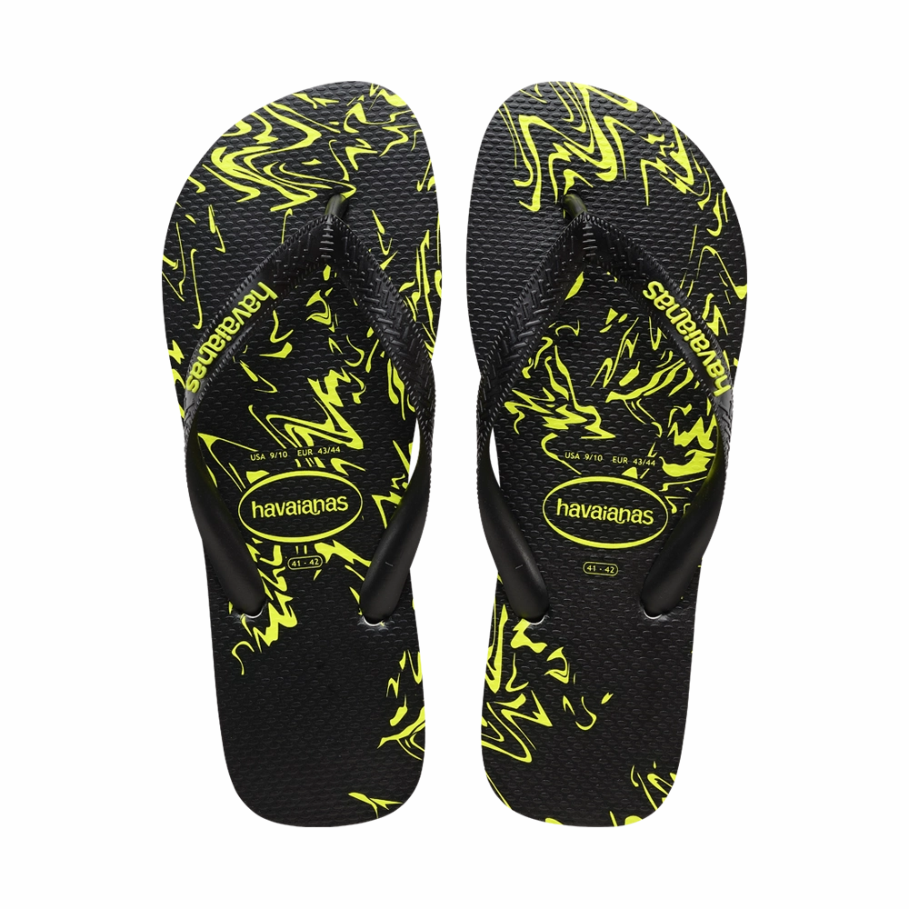 Top Marble Lines Flip Flops Zen Love Flip Flops