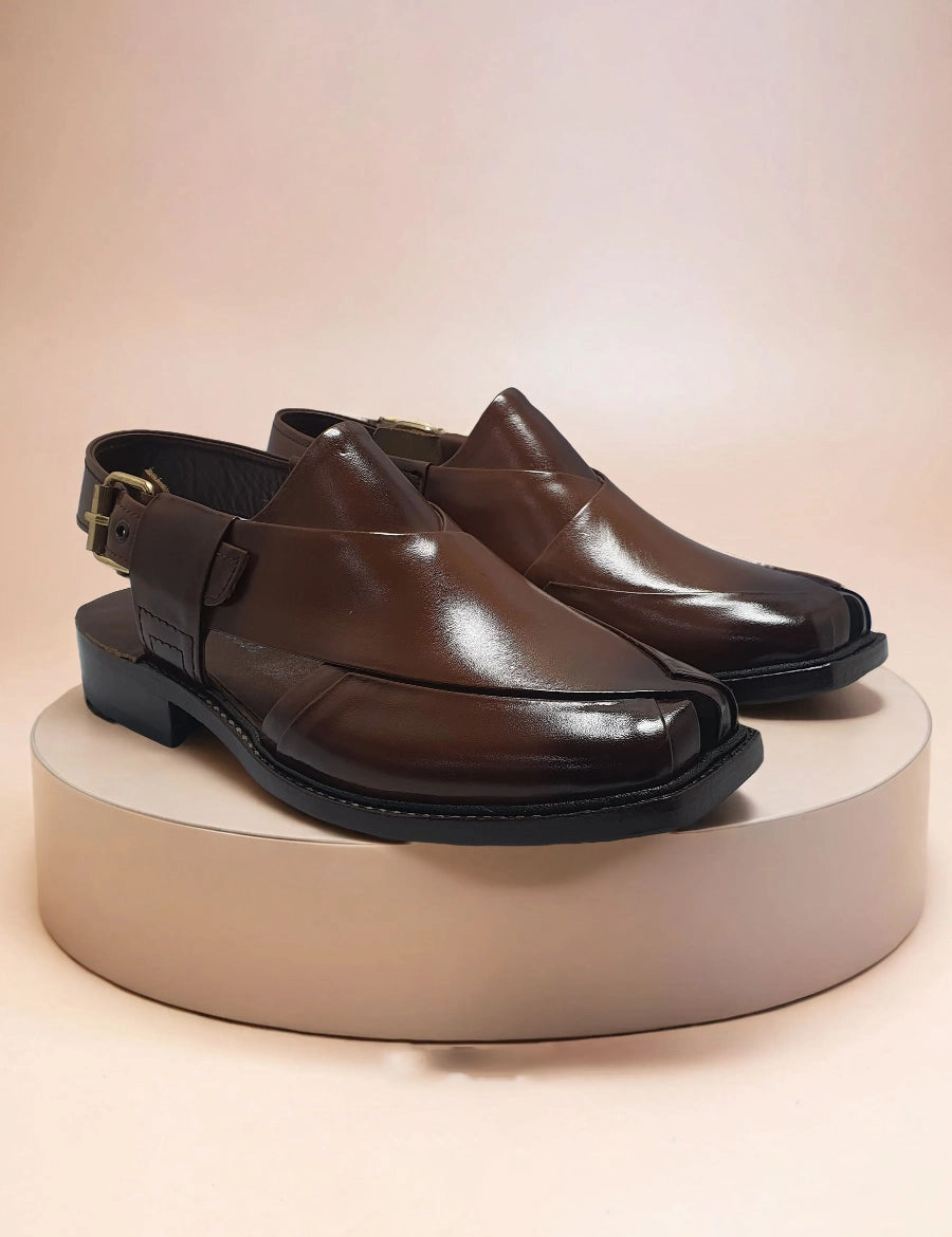 Light Brown  Peshawari for Men Sandals Of The 90s