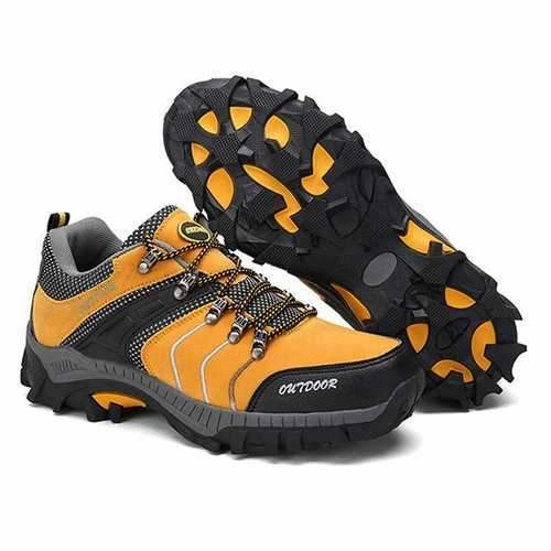 Men Breathable Wear Resistance Outsole Outdoor Hiking Athletic Shoes Hiking Shoes 2020