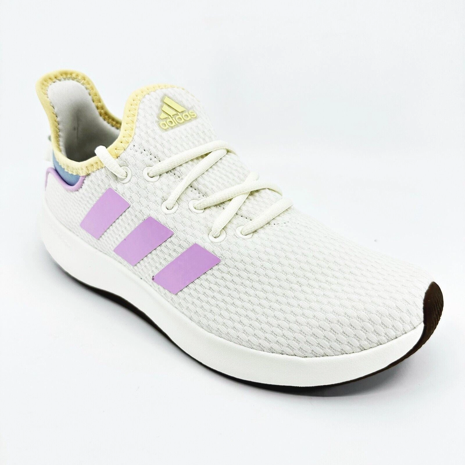 Cheap Running Shoes Uk Adidas Cloudfoam Pure SPW Off White Bliss Lilac Womens Running Shoes IG7376