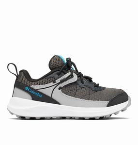 Columbia Kids Unisex Little Grey CHILDRENS TRAILSTORM Hiking Shoes Overpronation