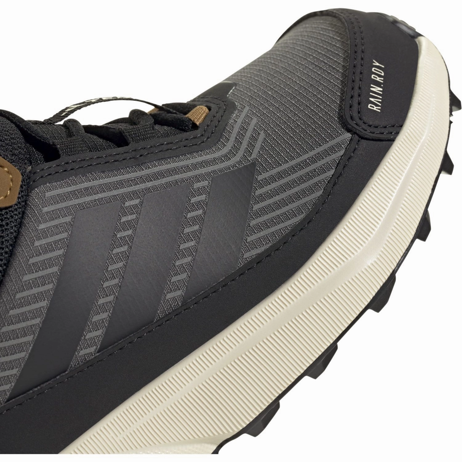 Open Toed Hiking Shoes adidas Originals Grey Six/Core Black/Bronze Strata Terrex Trailmaker 2 Mid Cp K Shoe
