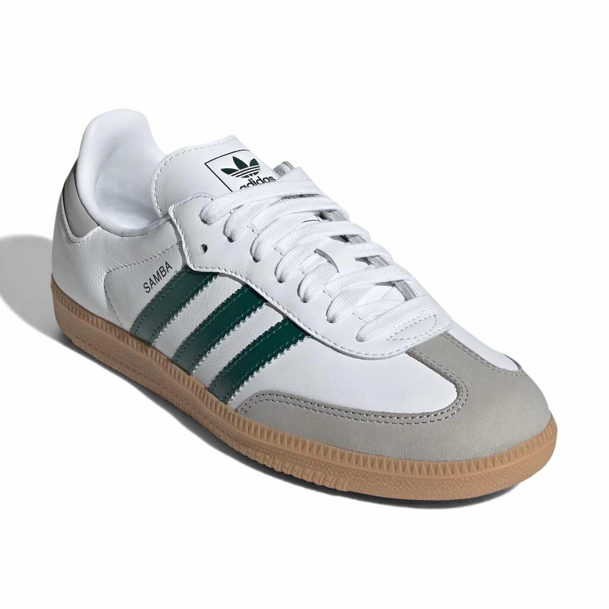 Adidas Samba OG 'White Collegiate Green Gum' Women's Shoes Adidas Sl 72 Og Shoes