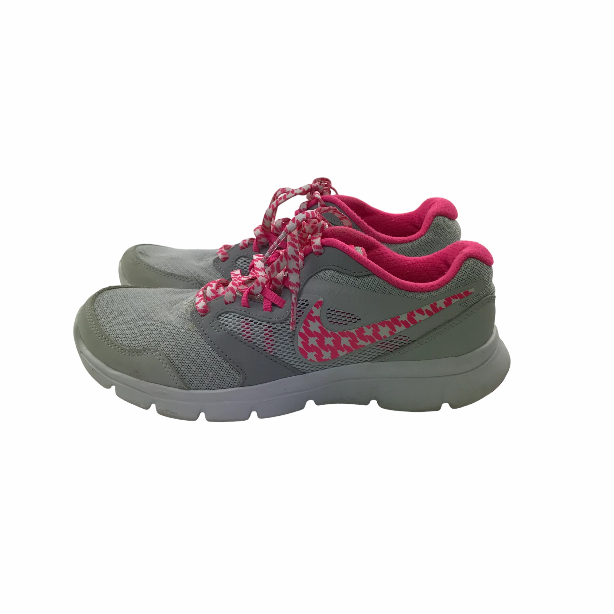 Nike Flex Experience RN 3 Grey and Pink Trainers Shoe Size 4.5 Free Run Shoes