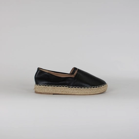 Truffle Collection Black Espadrille Shoes Ralph Lauren Espadrilles Flats