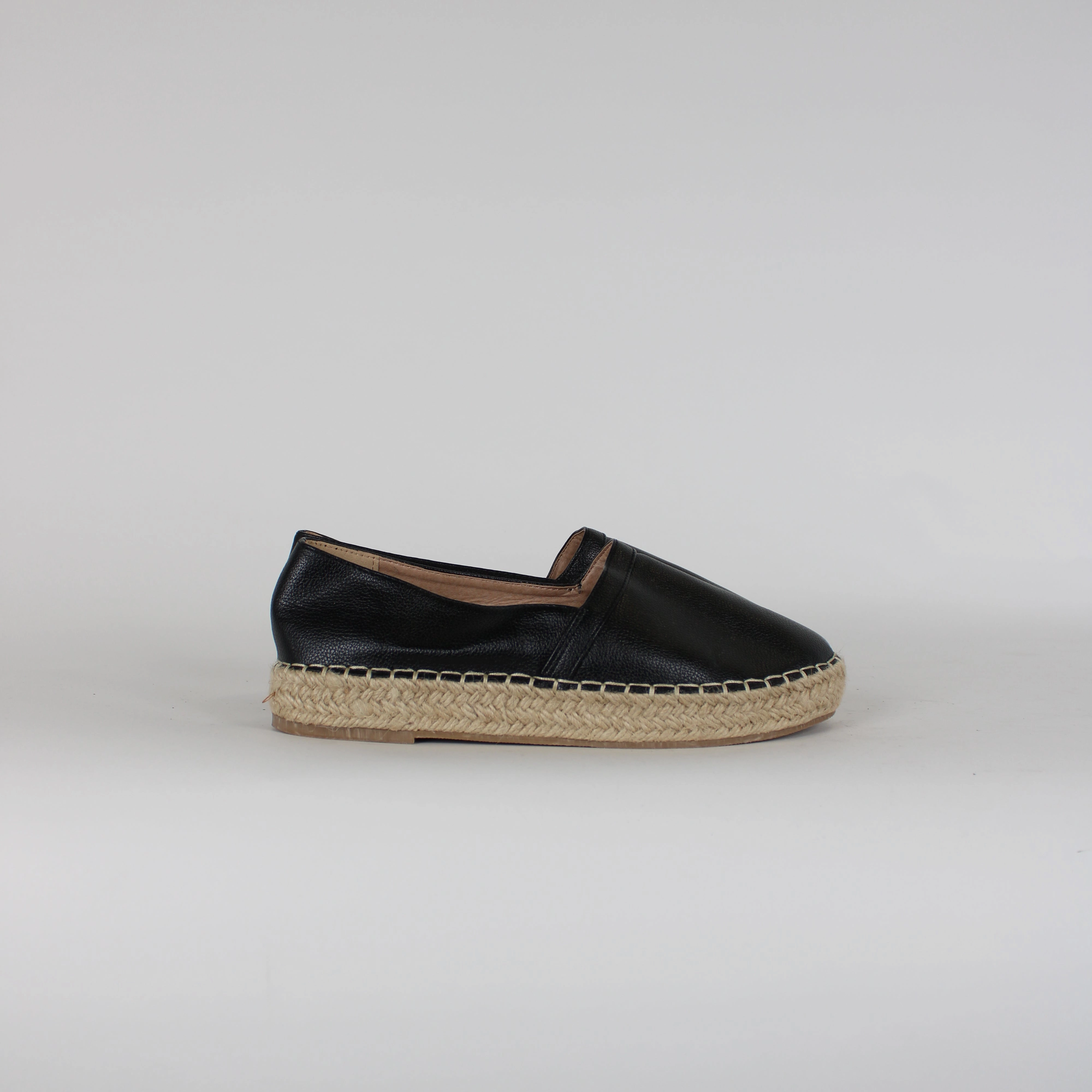 Bohemian Espadrilles Truffle Collection Black Espadrille Shoes