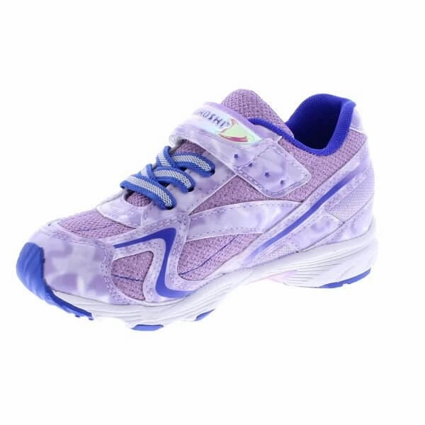 Tsukihoshi Glitz Purple/Blue Girls' Running Shoes Machine Washable Low Drop Running Shoes