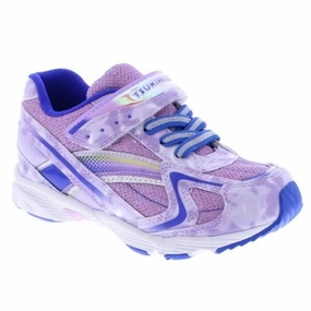 Tsukihoshi Glitz Purple/Blue Girls' Running Shoes Machine Washable Endorphin Pro Running Shoes