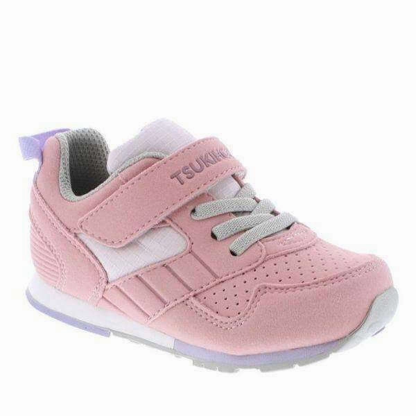 Cute Running Shoes Tsukihoshi Racer Girls Lightweight Running Shoes (Machine Washable)
