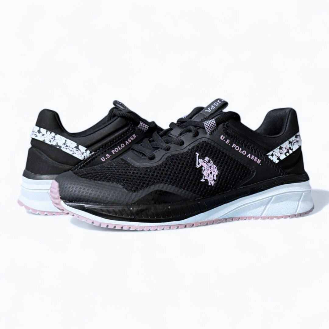 U.S. POLO ASSN. COTE Sneakers Women - BLKWHT No Lace Sneakers
