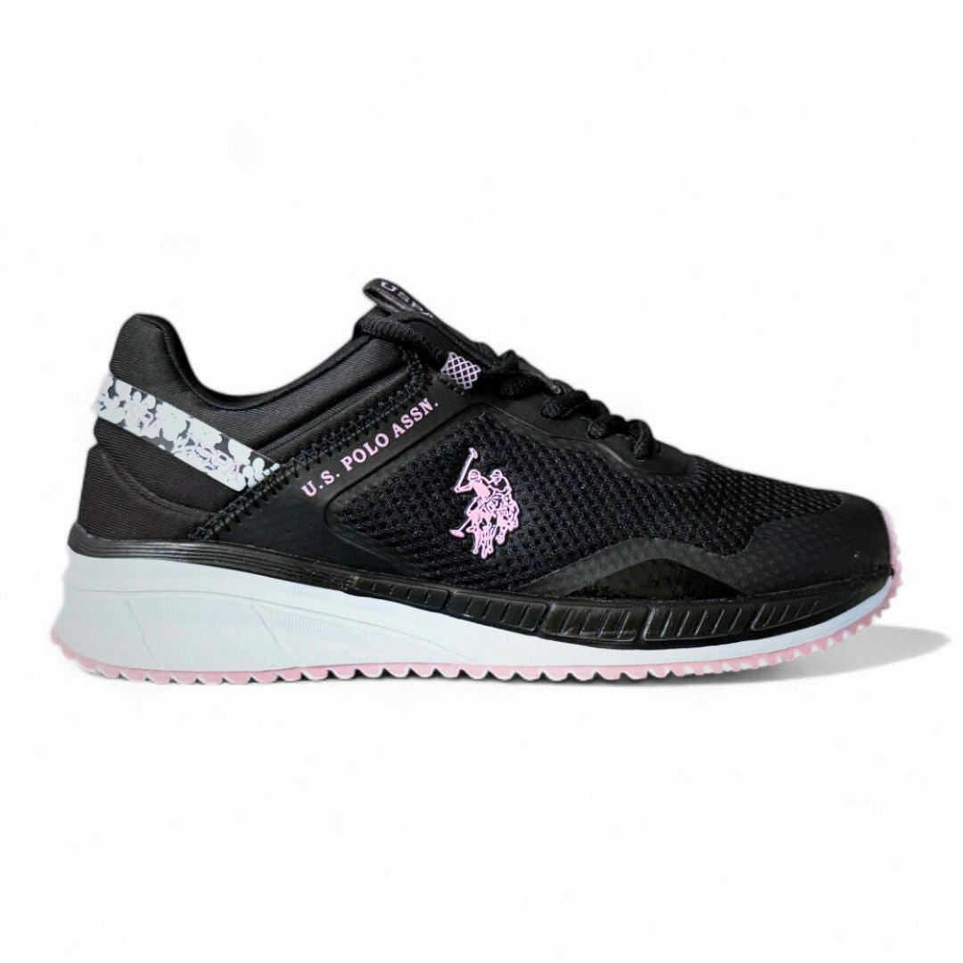 Sneakers With Wide Toe Box U.S. POLO ASSN. COTE Sneakers Women - BLKWHT