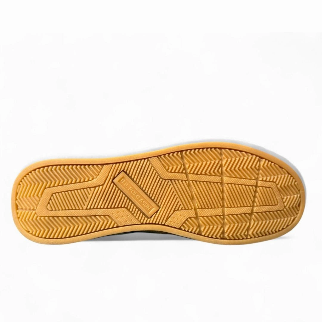 U.S. POLO ASSN. Strip Flag Sneakers - WHTGRN Jeremy Casual Shoes