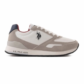 Best Orthopedic Casual Shoes U.S. POLO ASSN. TABRY 006R-WHTWHT