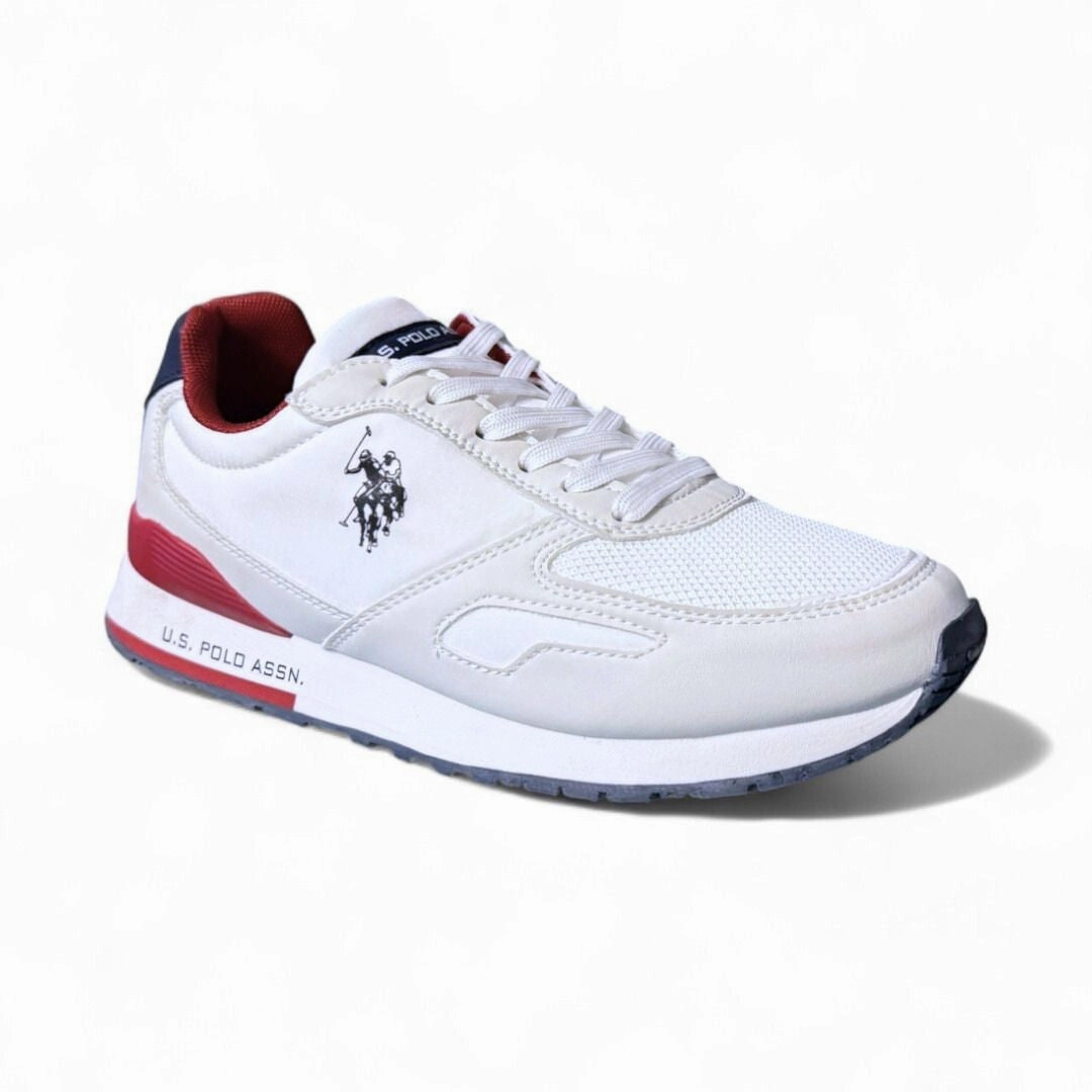 U.S. POLO ASSN. TABRY 006RL-WHTRED Business Casual Dress Shoes