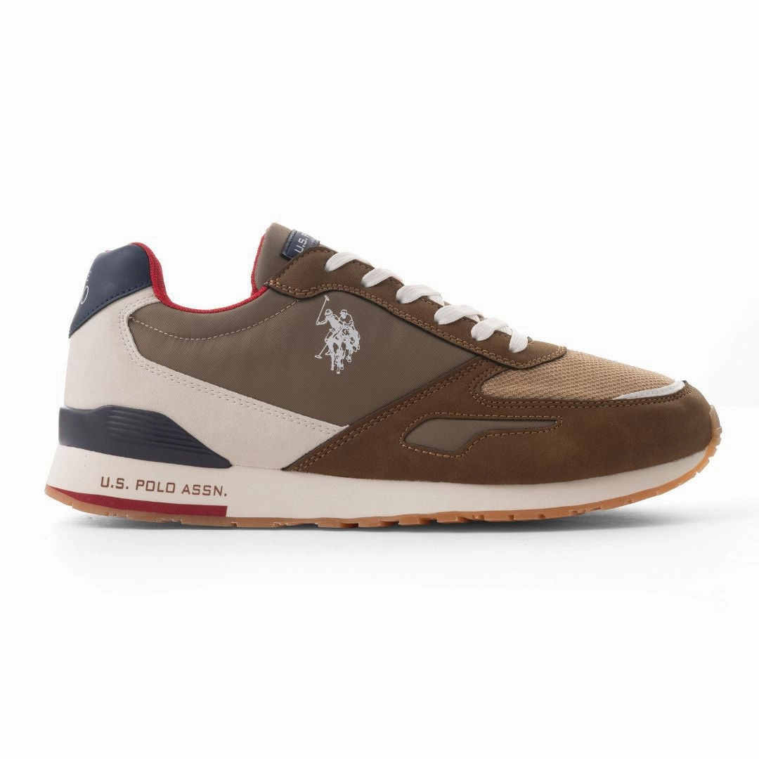 Good Casual Shoes For Flat Feet U.S. POLO ASSN. TABRY 006S-BRNMLT
