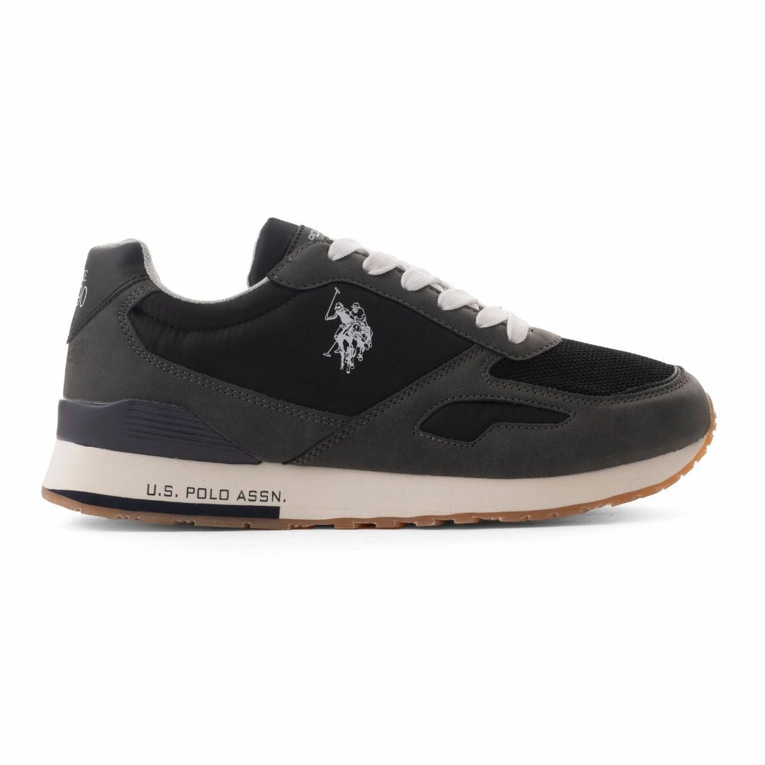 Casual Shoes For Kurta Pajama U.S. POLO ASSN. TABRY 006SL-GRYBLK