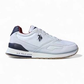 U.S. POLO ASSN. TABRY 006SL-WHTNVY Vegan Business Shoes