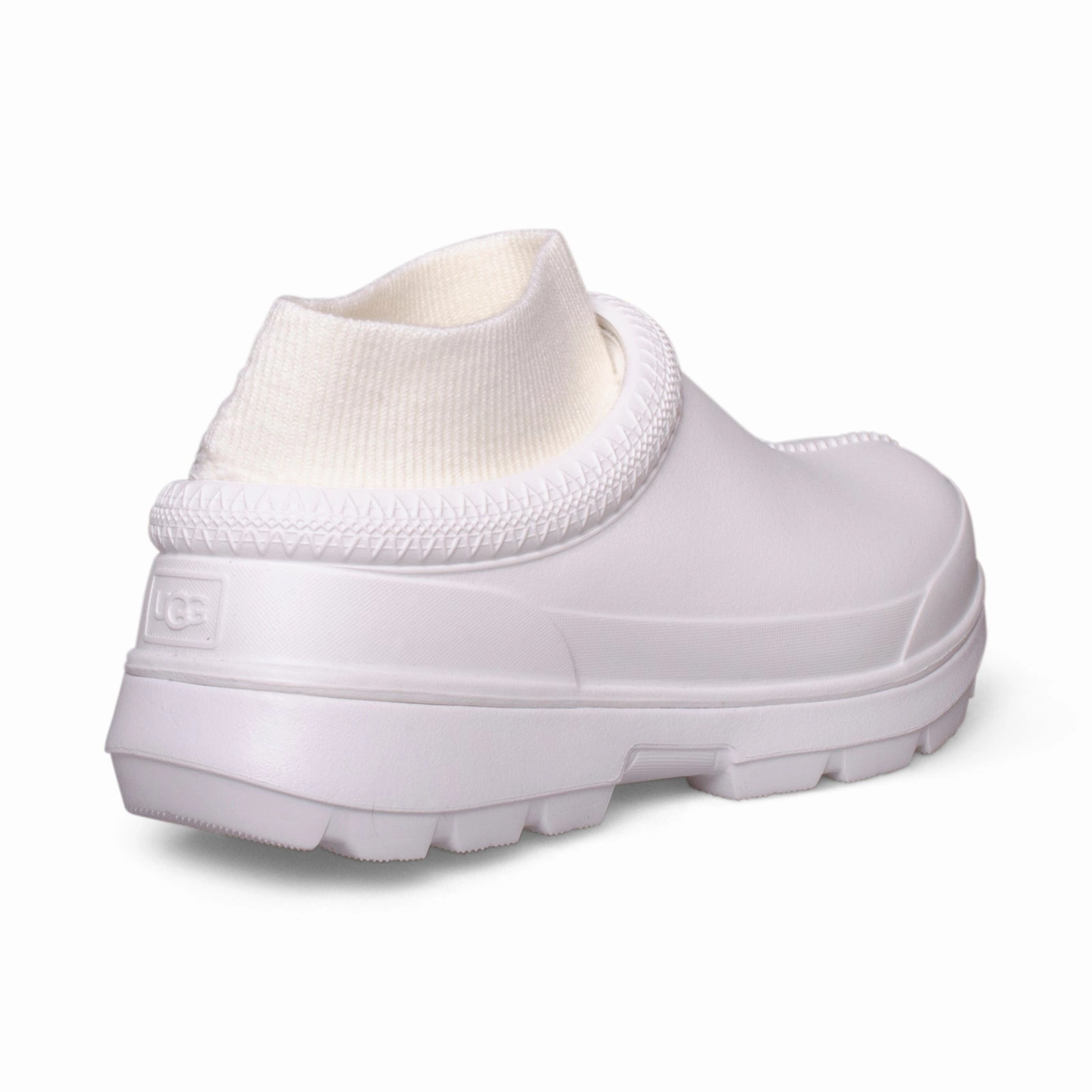 UGG Tasman X Bright White Rain Clog Shoes - Women's Year Waterproof Golf Shoes