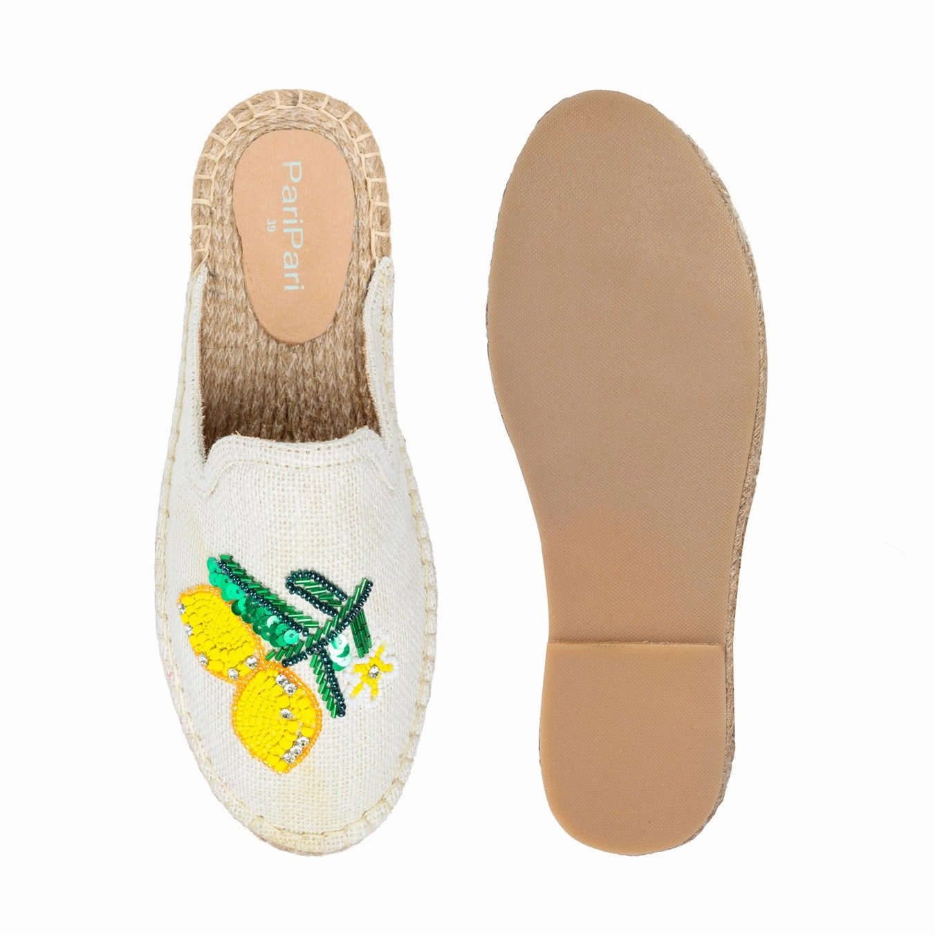 Lemoncello Espadrilles Off white Platforms Brown Espadrille Shoes