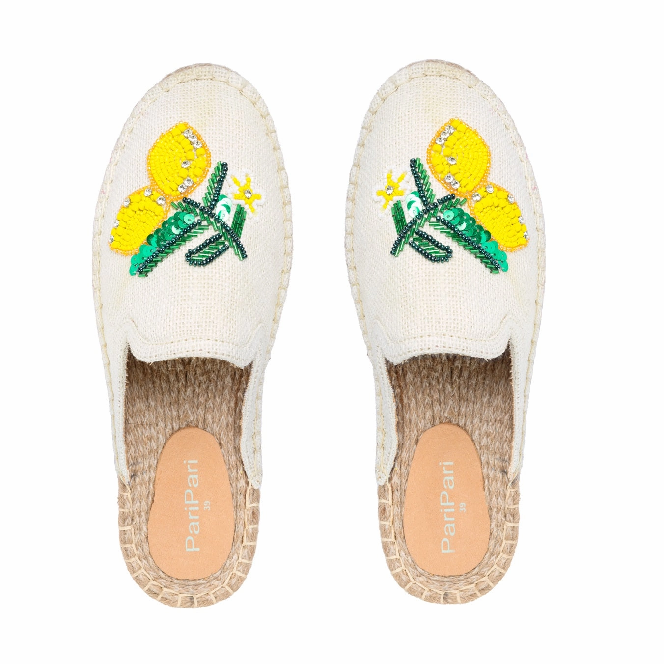 Heeled Espadrille Sandals Lemoncello Espadrilles Off white Platforms