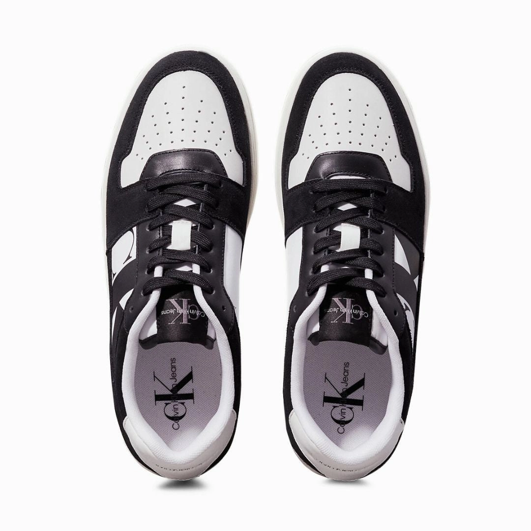 Flats Cycling Shoes Calvin Klein Jeans Sneakers Classic Cupsole NBS YM0YM01093-BLKWHT