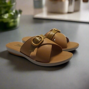 Mustered | Flat Slippers for women Chain Flat Shoes