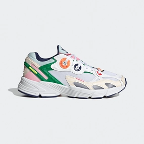 Adidas Astir W - Cloud White / Green / Bliss Orange Adidas Cushion Shoes