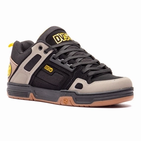 Deathwish Skate Shoes DVS Comanche Brindle Black Yellow