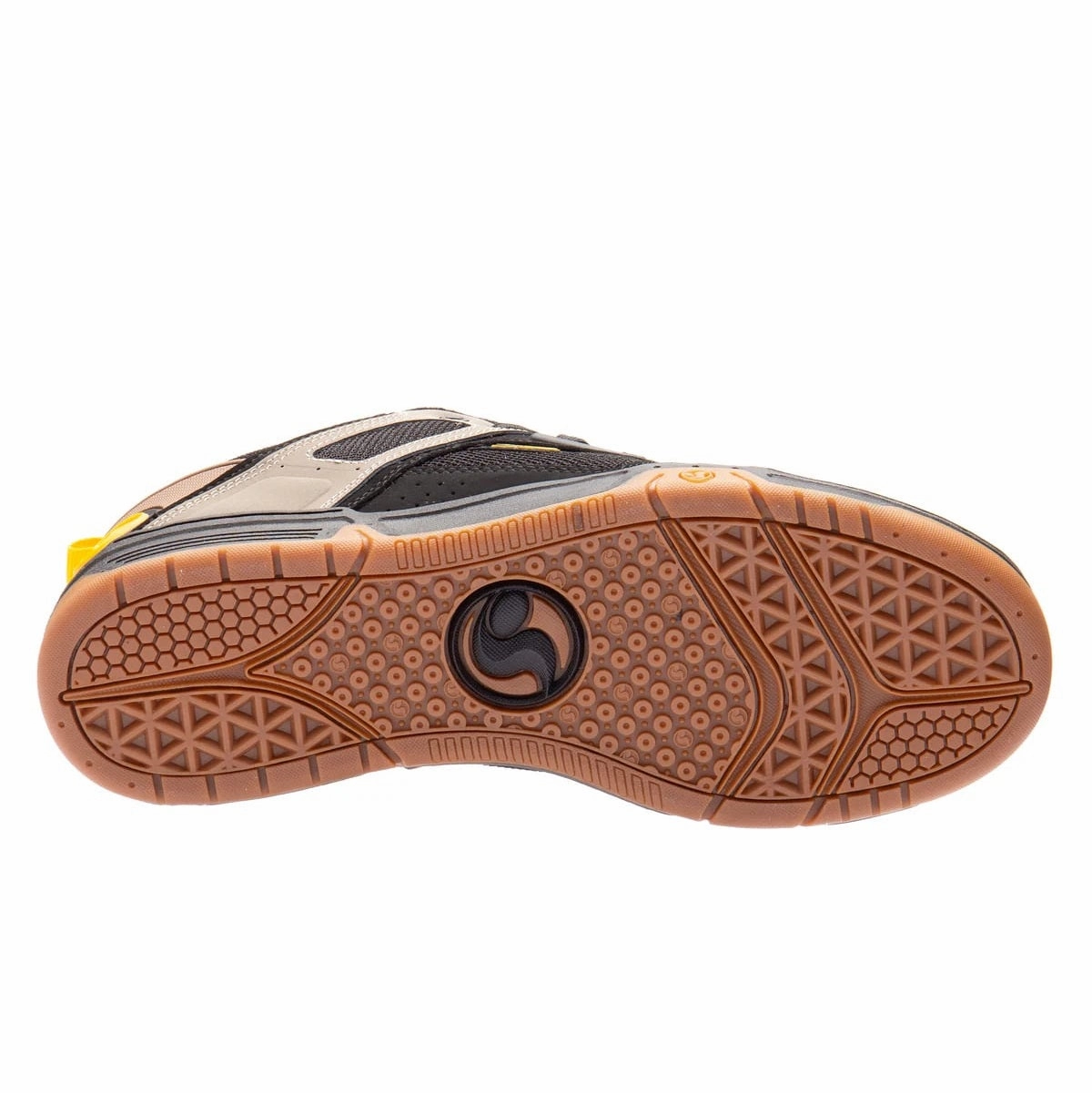 Vulc Hi Skate Shoes DVS Comanche Brindle Black Yellow