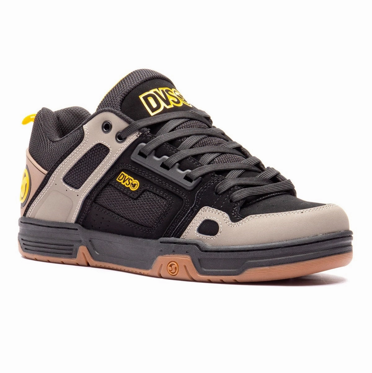 DVS Comanche Brindle Black Yellow Best Mid Skate