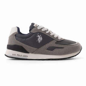 U.S. POLO ASSN. TABRY 006R-LGTGRY Wear Skate Shoes Casually