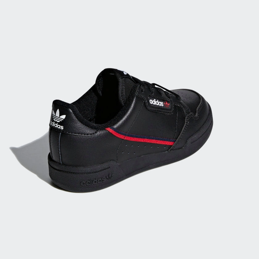 Pharrell Adidas Shoes Adidas Continental 80 C - Core Black / Scarlet