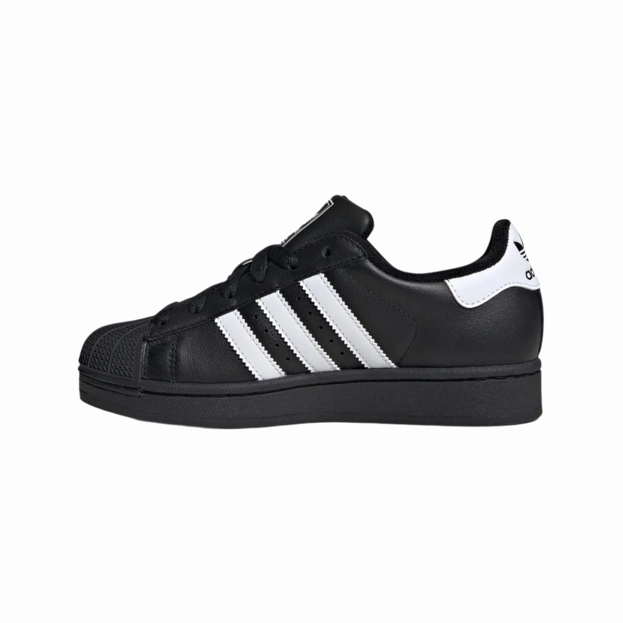 Shoes In Adidas Grade School Adidas Superstar II J Shoes - Black/White/Black