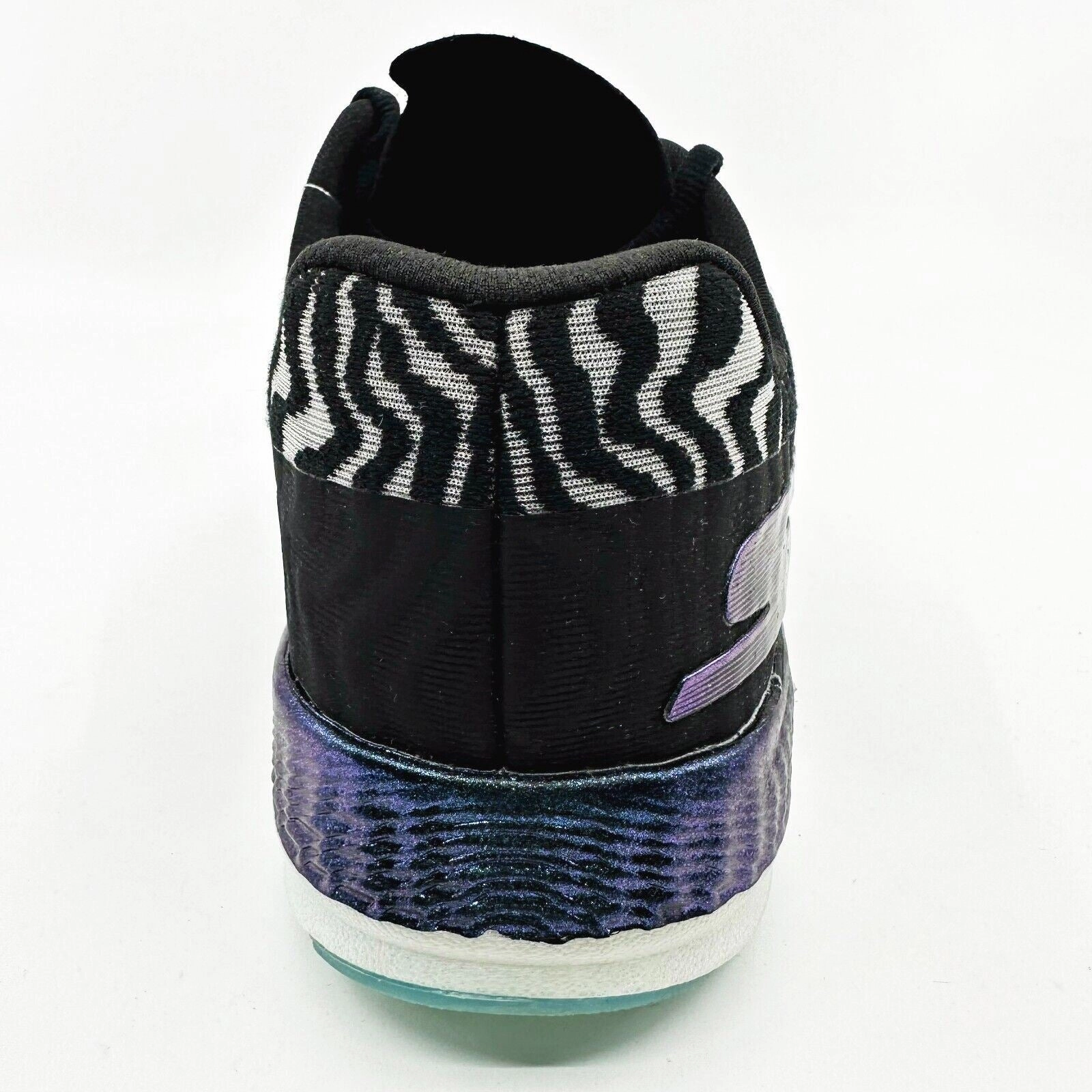 Skechers Go Run Razor 3 Hyper Burst Black Blue Womens Size 11 Running Shoes Running Shoes Wide Sizes