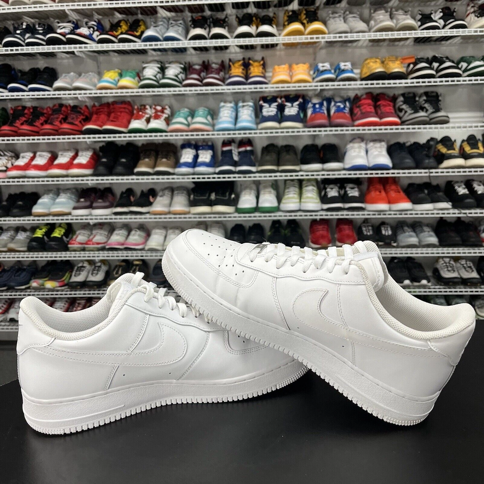 Nike Air Force 1 Low '07 White 315122-111 Men's Size 14 Missing Insole Asics Shoes Comparison