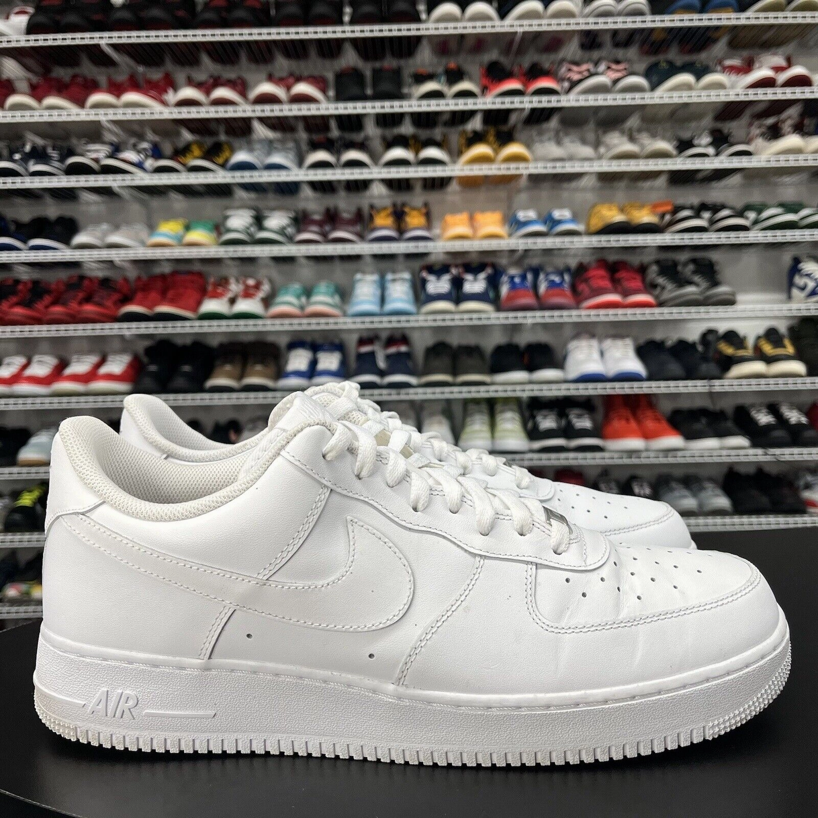 Nike Air Force 1 Low '07 White 315122-111 Men's Size 14 Missing Insole Asics Narrow Shoes