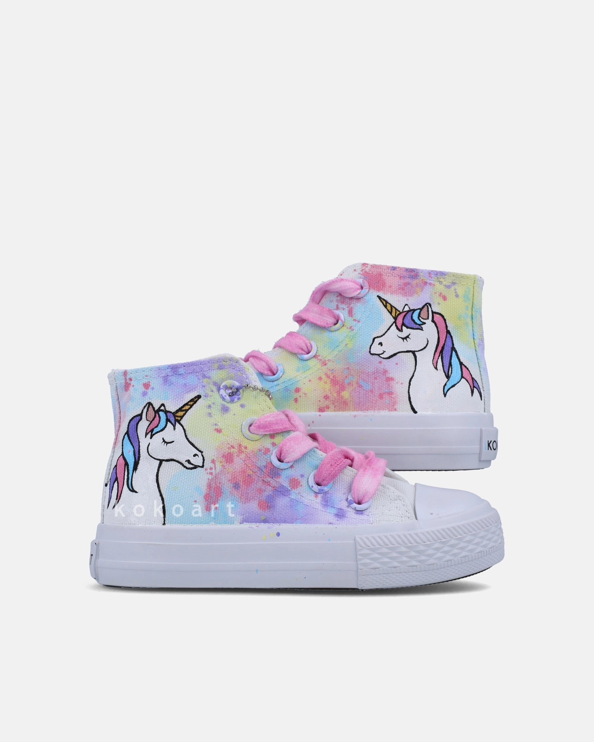Unicorn Hand Painted Shoes Reima Waterproof Shoes
