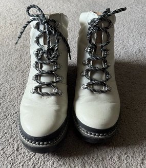 Prime Hiking Shoes Universal Thread Boots Hiking, white - Shoes: 8 (Adult)