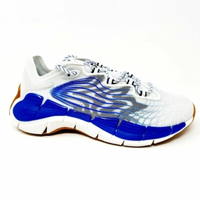 Reebok Zig Kinetica II Morning Fog White Blue Womens Running Shoes FX3019 Running Shoes With High Arches
