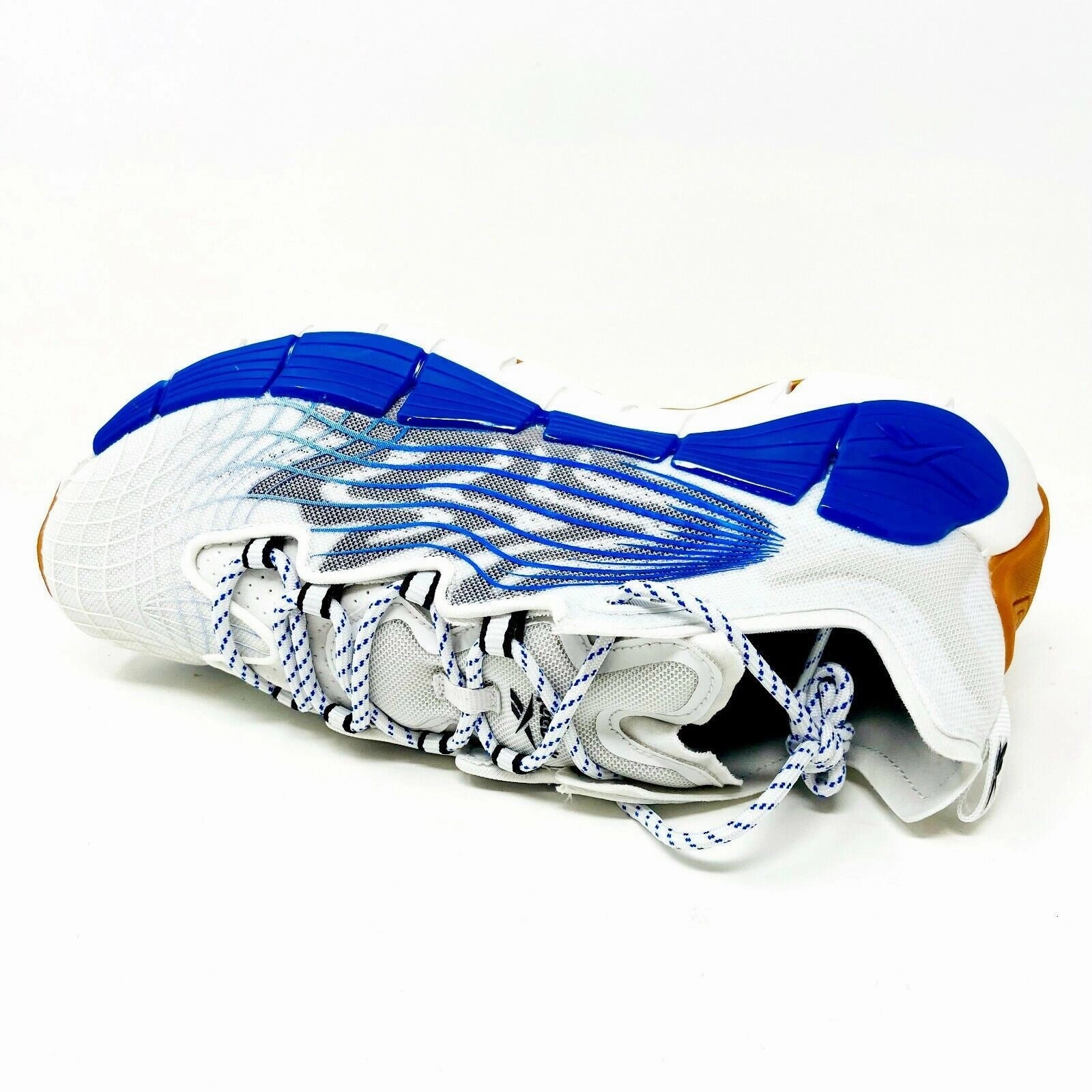 Reebok Zig Kinetica II Morning Fog White Blue Womens Running Shoes FX3019 Air Maxes Running Shoes