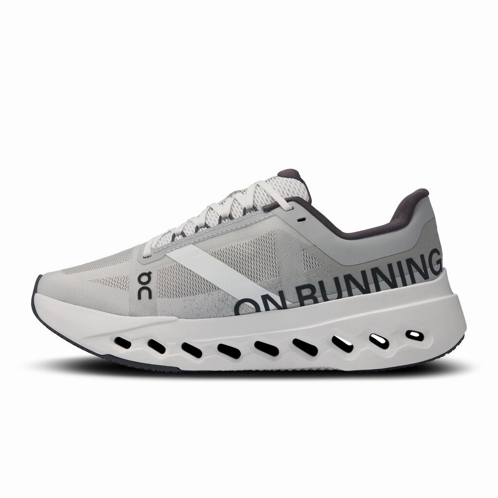 Women's On Cloudsurfer Next Running Shoe in Glacier | White Good Walking Shoes