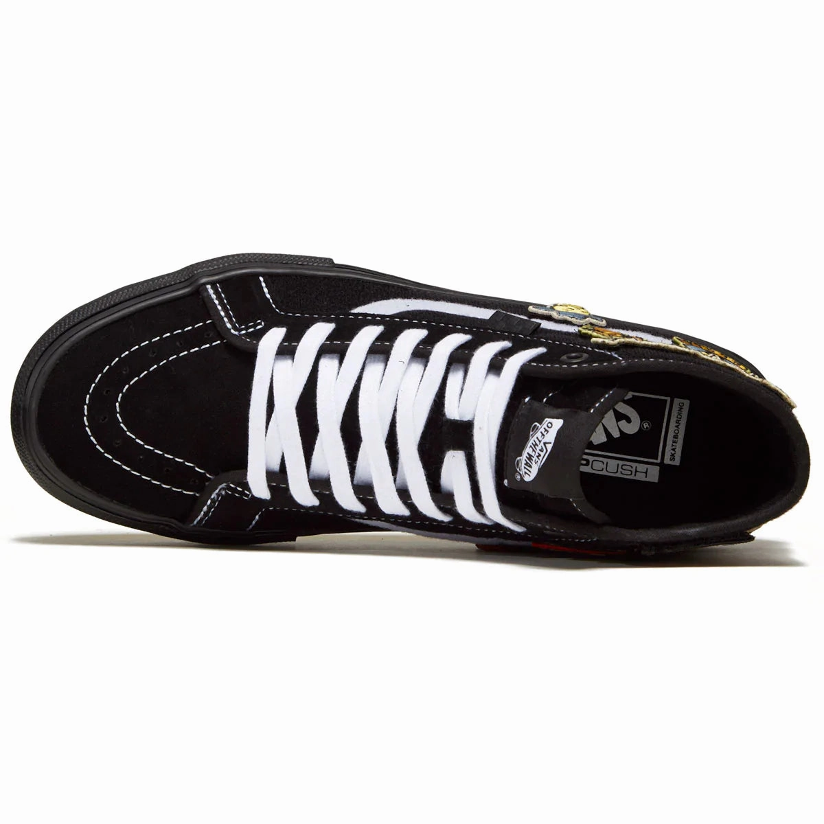 Vans Skate SK8-HI Decon Elijah Berle Black Shoes Skate Crockett High Shoe