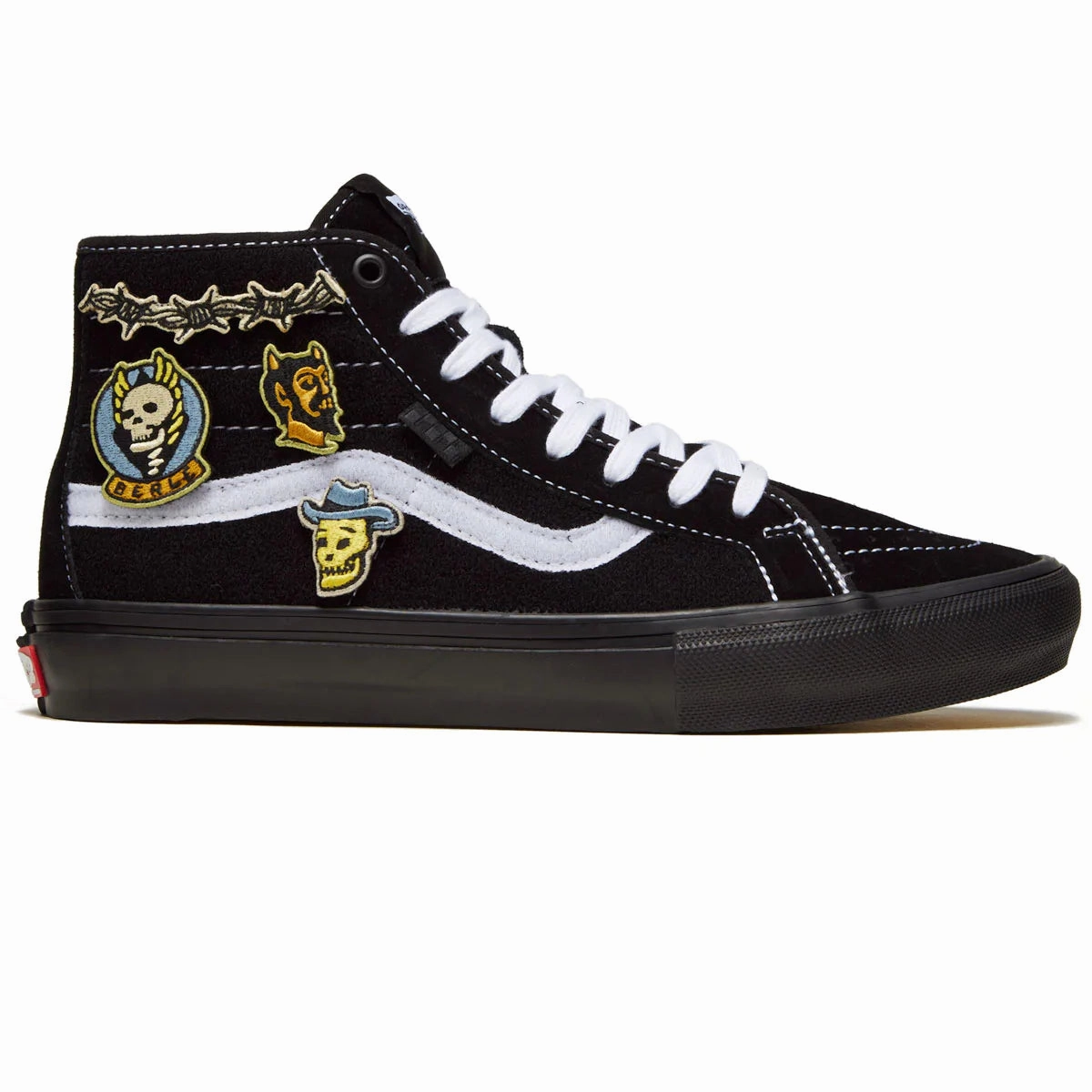 Vans Skate SK8-HI Decon Elijah Berle Black Shoes Bam Adio Skate